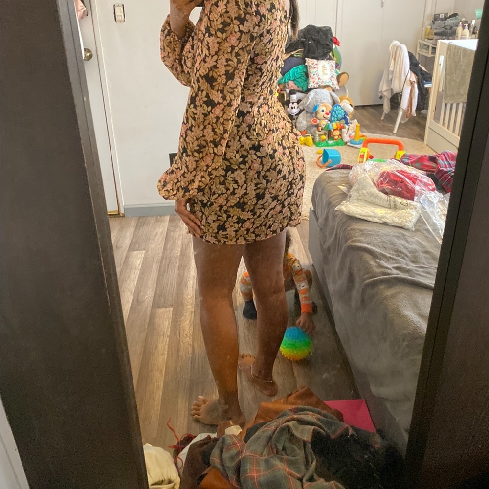 NWT Nasty Gal Floral Dress - Picture 2 of 5